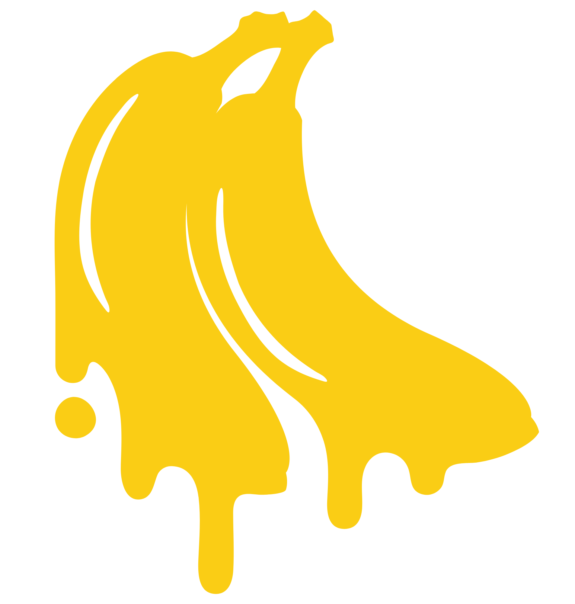 Bananagencia logo agencia publicidad marketing banana amarilla